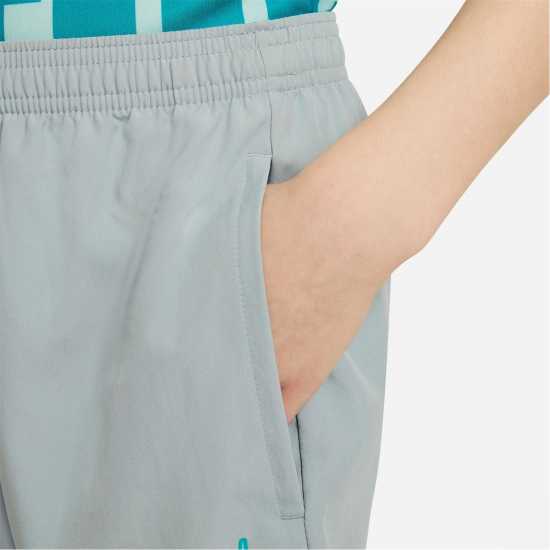 Nike Dri-FIT Academy Big Kids' Graphic Soccer Shorts Light Pumice Детски къси панталони