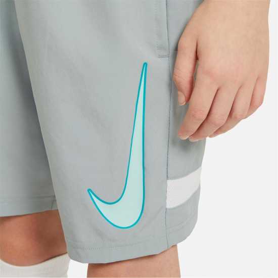 Nike Dri-FIT Academy Big Kids' Graphic Soccer Shorts Light Pumice Детски къси панталони