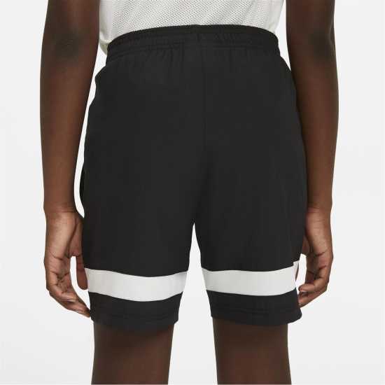Nike Dri-FIT Academy Big Kids' Graphic Soccer Shorts Черно/Бяло 