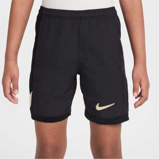Nike Dri-FIT Academy Big Kids' Graphic Soccer Shorts Черно/Бяло 