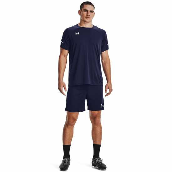 Under Armour Мъжки Спортни Гащета Armour Challenger Core Shorts Mens Navy Мъжки къси панталони