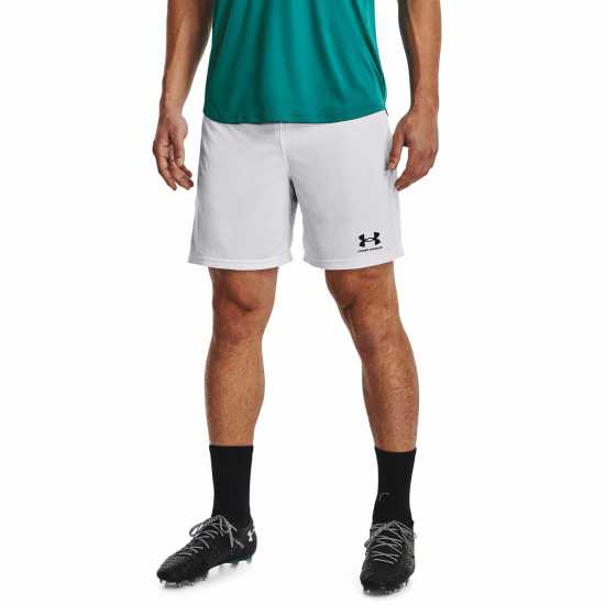 Мъжки къси панталони Under Armour Мъжки Спортни Гащета Armour Challenger Core Shorts Mens Бяло Under Armour Мъжки Спортни Гащета Armour Challenger Core Shorts Mens Бяло Мъжки къси панталони