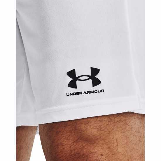 Мъжки къси панталони Under Armour Мъжки Спортни Гащета Armour Challenger Core Shorts Mens Бяло Under Armour Мъжки Спортни Гащета Armour Challenger Core Shorts Mens Бяло Мъжки къси панталони