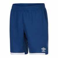 Umbro Детски Шорти Premier Football Shorts Juniors TW Navy/White Детски къси панталони