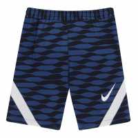 Nike Момчешки Къси Гащи Dri Fit Strike Shorts Junior Boys Obsidian/Blue Детски къси панталони