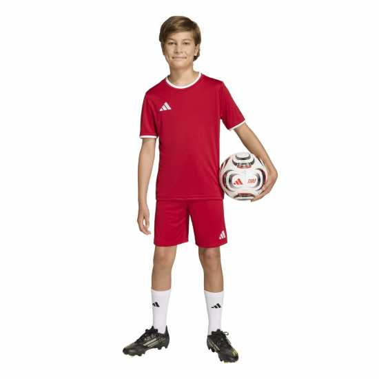 Adidas Детски Шорти Ent22 Shorts Juniors Червено Детски къси панталони