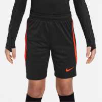 Nike Dri-Fit Strike Short Juniors Black/Crimson Детски къси панталони