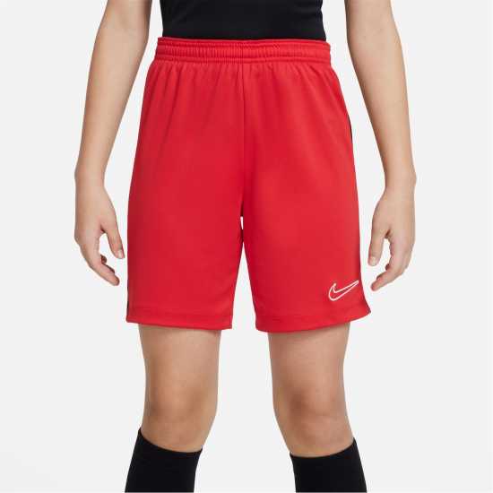 Nike Момчешки Къси Гащи Academy Shorts Junior Boys Red/Black/White Детски къси панталони