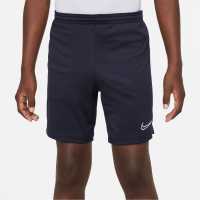 Nike Момчешки Къси Гащи Academy Shorts Junior Boys Obsidian/white Детски къси панталони