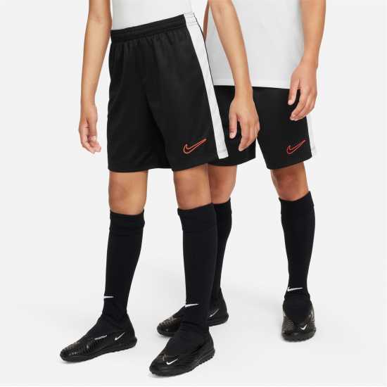 Nike Момчешки Къси Гащи Academy Shorts Junior Boys Black/White/Pink Детски къси панталони