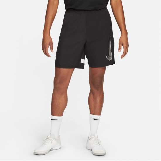 Мъжки къси панталони Nike Тъкани Мъжки Шорти Academy Woven Shorts Mens Черно Nike Тъкани Мъжки Шорти Academy Woven Shorts Mens Черно Мъжки къси панталони