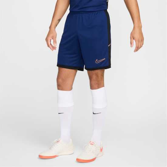 Мъжки къси панталони Nike Мъжки Шорти Academy Shorts Mens Navy/Orange Nike Мъжки Шорти Academy Shorts Mens Navy/Orange Мъжки къси панталони