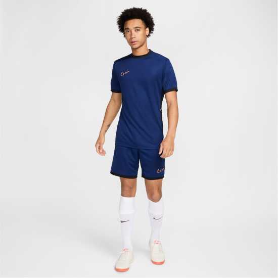 Мъжки къси панталони Nike Мъжки Шорти Academy Shorts Mens Navy/Orange Nike Мъжки Шорти Academy Shorts Mens Navy/Orange Мъжки къси панталони