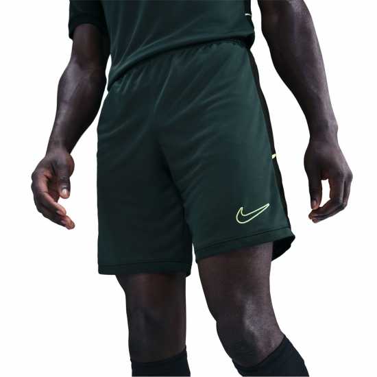Nike Мъжки Шорти Academy Shorts Mens Черно/Лайм 