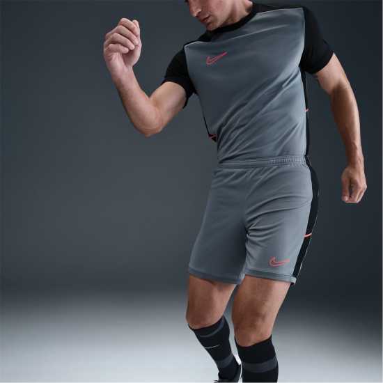 Мъжки къси панталони Nike Мъжки Шорти Academy Shorts Mens Grey/Black Nike Мъжки Шорти Academy Shorts Mens Grey/Black Мъжки къси панталони