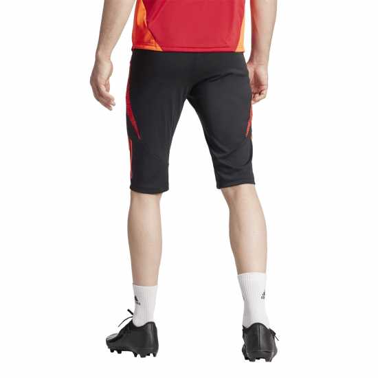 Adidas Tiro24 C 1/2Pnt Football Short Mens Black/Solar Red Adidas Tiro24 C 1/2Pnt Football Short Mens Black/Solar Red