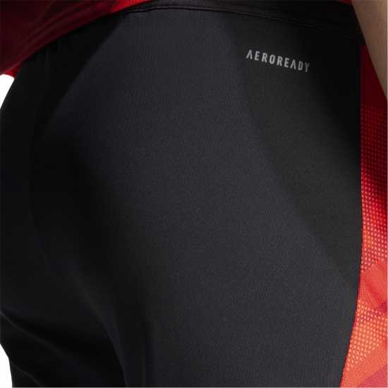 Adidas Tiro24 C 1/2Pnt Football Short Mens Black/Solar Red Adidas Tiro24 C 1/2Pnt Football Short Mens Black/Solar Red