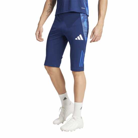 Adidas Tiro24 C 1/2Pnt Football Short Mens Navy Blue Adidas Tiro24 C 1/2Pnt Football Short Mens Navy Blue