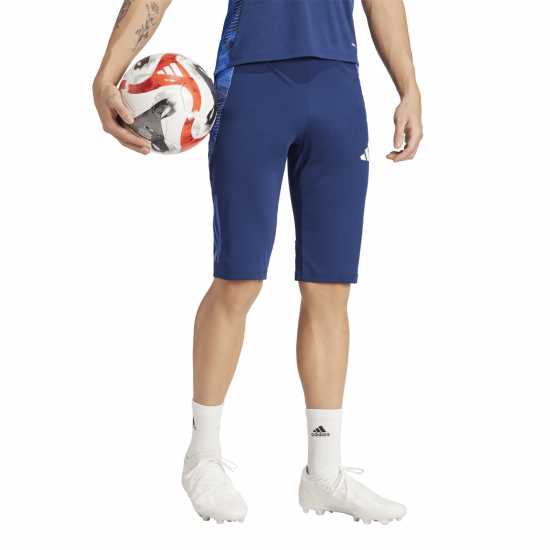 Adidas Tiro24 C 1/2Pnt Football Short Mens Navy Blue Adidas Tiro24 C 1/2Pnt Football Short Mens Navy Blue
