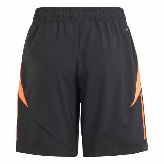 Adidas Tiro24 C Dtshoy Football Short Unisex Kids Black/Solar Red Adidas Tiro24 C Dtshoy Football Short Unisex Kids Black/Solar Red