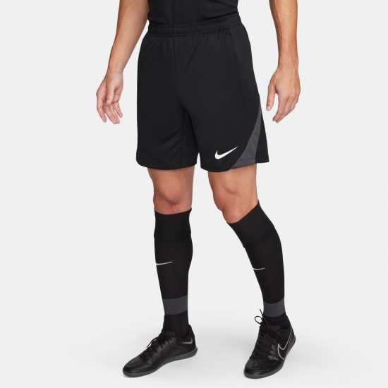 Strike Men's Dri-fit Global Football Shorts Black/White Мъжки къси панталони