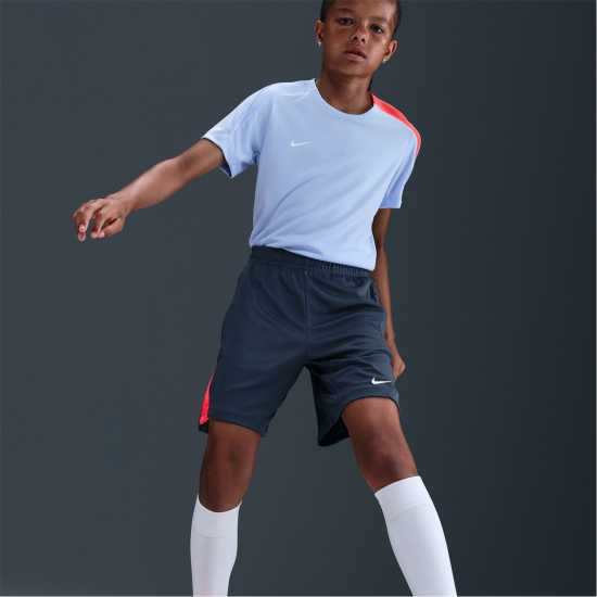 Nike Футболна Топка Strike Football Shorts Juniors Blue/White Детски къси панталони