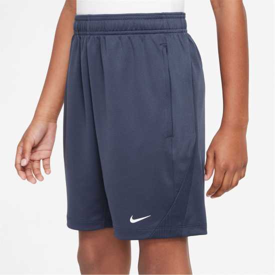 Nike Футболна Топка Strike Football Shorts Juniors Blue/White Детски къси панталони