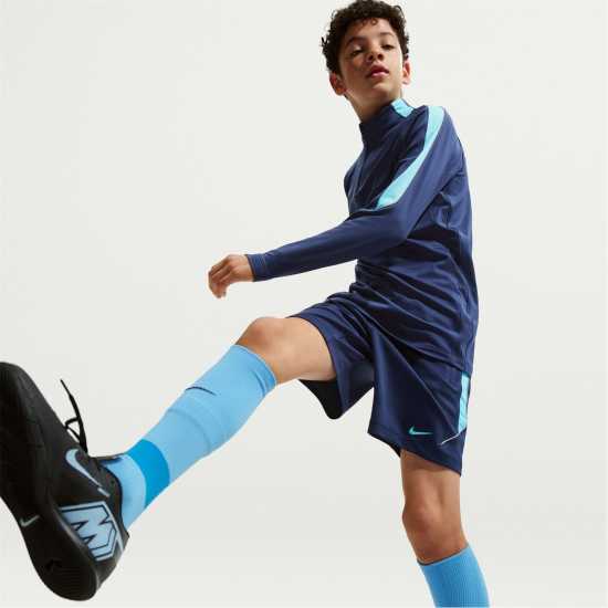 Nike Футболна Топка Strike Football Shorts Juniors Midnight Navy Nike Футболна Топка Strike Football Shorts Juniors Midnight Navy