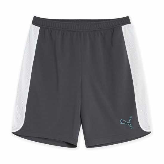 Puma Дамски Къси Шорти За Тренировка Finesse Performance Training Shorts Mens Сиво/Аква Мъжки къси панталони