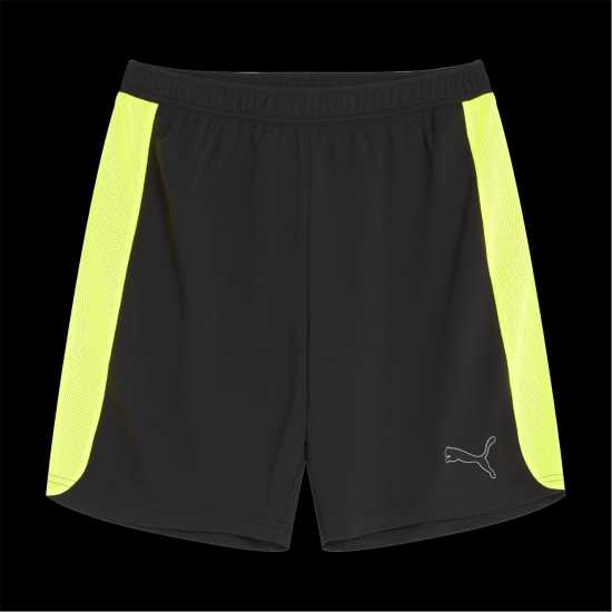 Puma Дамски Къси Шорти За Тренировка Finesse Performance Training Shorts Mens Черно/Жълто Мъжки къси панталони