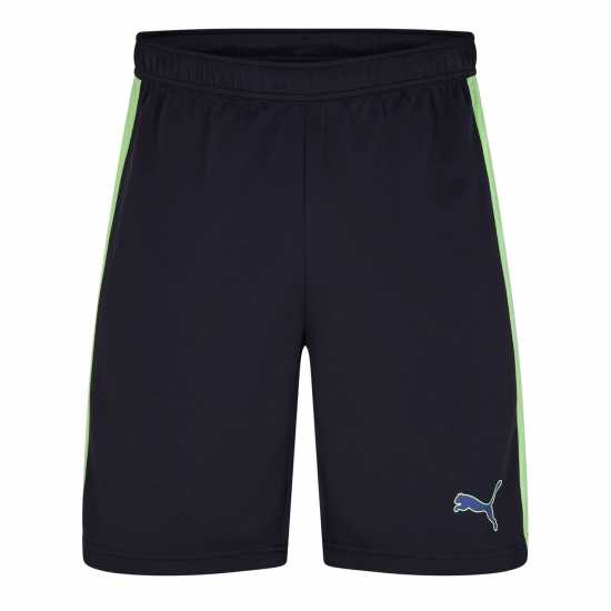 Puma Дамски Къси Шорти За Тренировка Finesse Performance Training Shorts Mens Тъмносин/Ябълка Мъжки къси панталони
