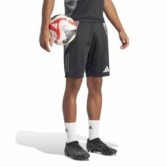 Adidas Дамски Къси Шорти За Тренировка Tiro 25 Competition Training Shorts Черно/Сиво Мъжки къси панталони