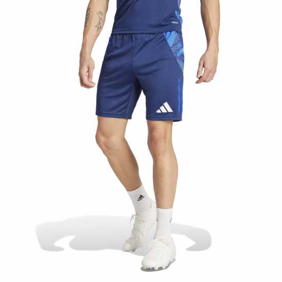 Мъжки къси панталони Adidas Дамски Къси Шорти За Тренировка Tiro 25 Competition Training Shorts Нави Син Adidas Дамски Къси Шорти За Тренировка Tiro 25 Competition Training Shorts Нави Син Мъжки къси панталони