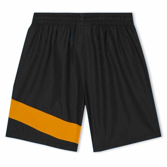 Umbro Дамски Къси Шорти За Тренировка Training Shorts Juniors Black/Orange Детски къси панталони
