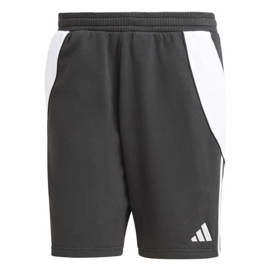 Adidas Мъжки Шорти Tiro 24 Sweat Shorts Mens Черно/Бяло Мъжки къси панталони