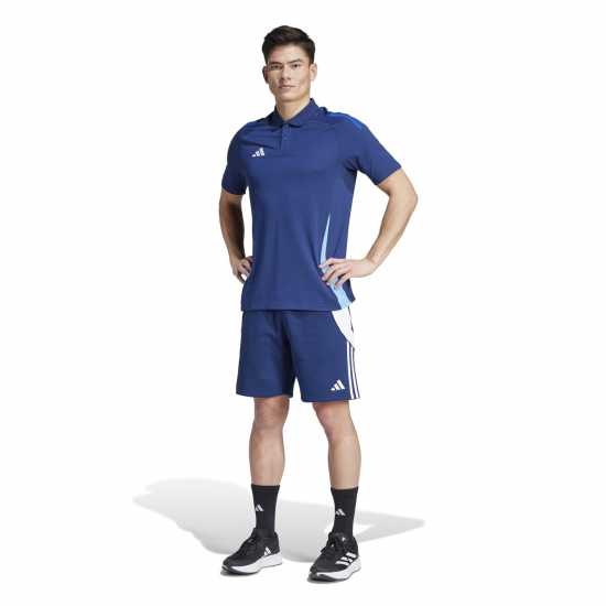 Adidas Мъжки Шорти Tiro 24 Sweat Shorts Mens Отбор Нви/Бял Мъжки къси панталони