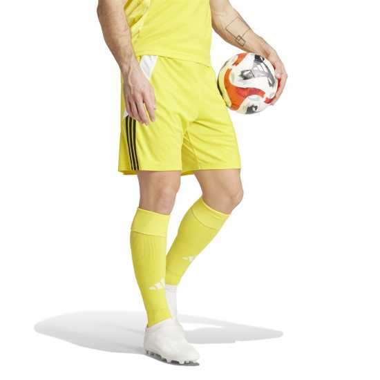 Adidas Мъжки Шорти Tiro 24 Shorts Mens жълто/черно Мъжки къси панталони