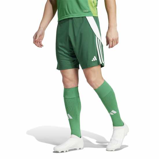 Мъжки къси панталони Adidas Мъжки Шорти Tiro 24 Shorts Mens тъмно зелено/бяло Adidas Мъжки Шорти Tiro 24 Shorts Mens тъмно зелено/бяло Мъжки къси панталони
