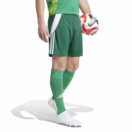 Мъжки къси панталони Adidas Мъжки Шорти Tiro 24 Shorts Mens тъмно зелено/бяло Adidas Мъжки Шорти Tiro 24 Shorts Mens тъмно зелено/бяло Мъжки къси панталони