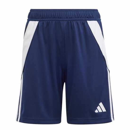 Adidas Детски Шорти Tiro 24 Football Shorts Juniors Отбор Нви/Бял Детски къси панталони