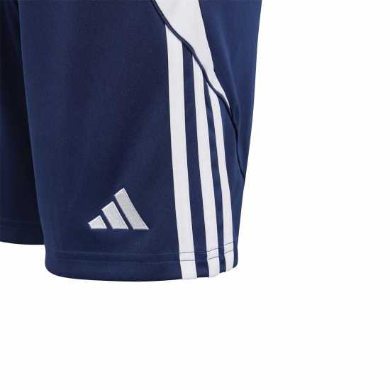 Adidas Детски Шорти Tiro 24 Football Shorts Juniors Отбор Нви/Бял Детски къси панталони