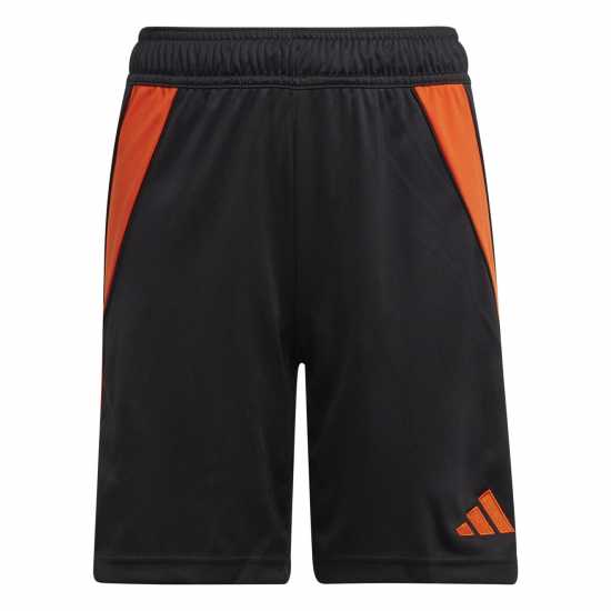 Adidas Детски Шорти Tiro 24 Football Shorts Juniors черно/Тм Оранжево Детски къси панталони