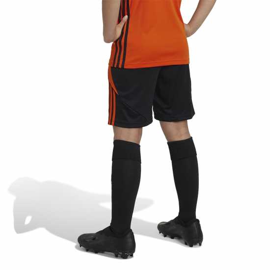 Adidas Детски Шорти Tiro 24 Football Shorts Juniors черно/Тм Оранжево Детски къси панталони