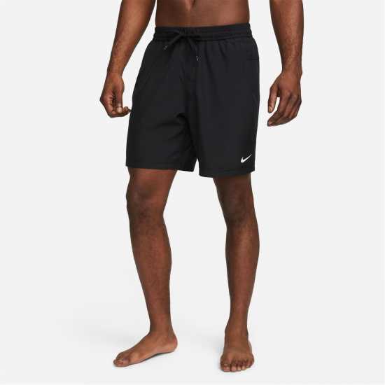 Nike Dri-FIT Form Men's 7 Unlined Versatile Shorts Черно/Бяло Мъжки къси панталони