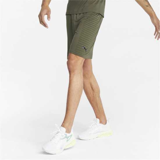 Puma Мъжки Шорти Seamless 7Inch Shorts Mens Dark Green Мъжко облекло за едри хора