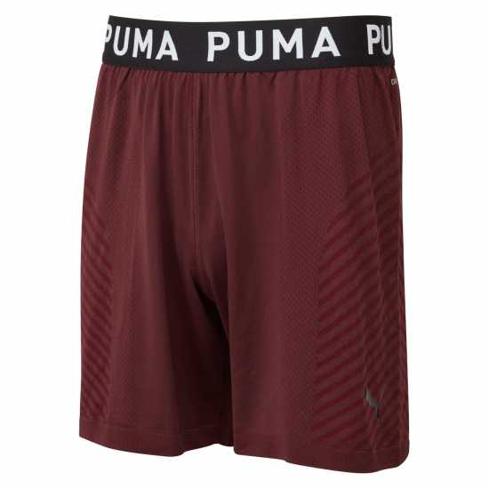 Puma Мъжки Шорти Seamless 7Inch Shorts Mens Aubergine - Мъжко облекло за едри хора