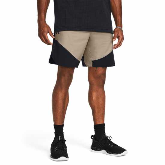 Under Armour Мъжки Шорти Elite Hybrid Shorts Mens Кафяво Under Armour Мъжки Шорти Elite Hybrid Shorts Mens Кафяво