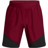 Under Armour Мъжки Шорти Elite Hybrid Shorts Mens Червено Under Armour Мъжки Шорти Elite Hybrid Shorts Mens Червено