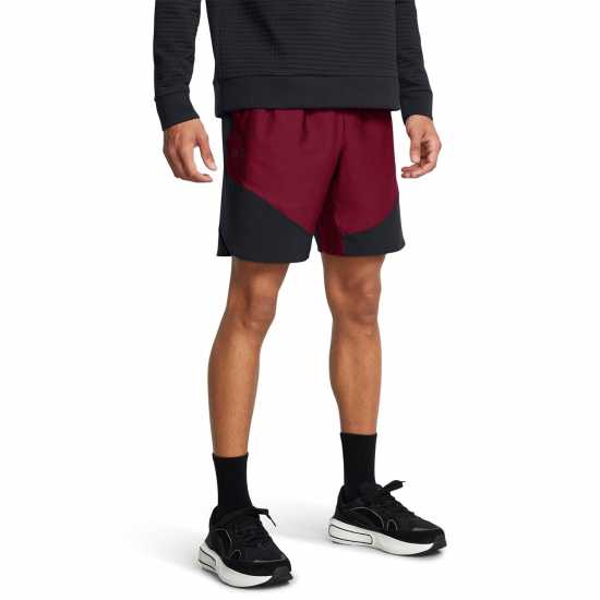 Under Armour Мъжки Шорти Elite Hybrid Shorts Mens Червено Under Armour Мъжки Шорти Elite Hybrid Shorts Mens Червено