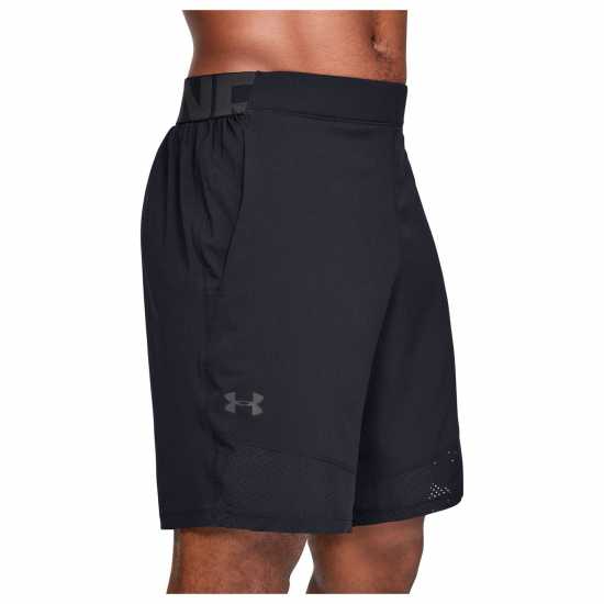 Under Armour Тъкани Мъжки Шорти Woven Shorts Mens Black - Мъжко облекло за едри хора